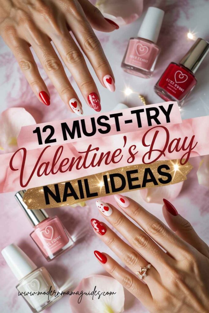 12 Must-Try Valentine   Day Nail Ideas