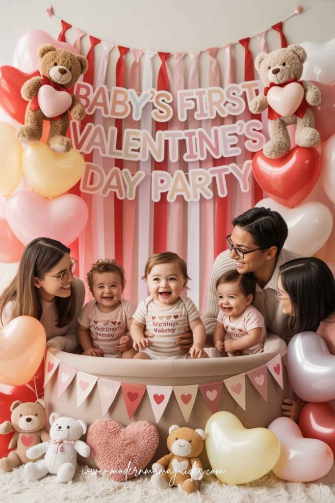 Baby’s First Valentine’s Day Party