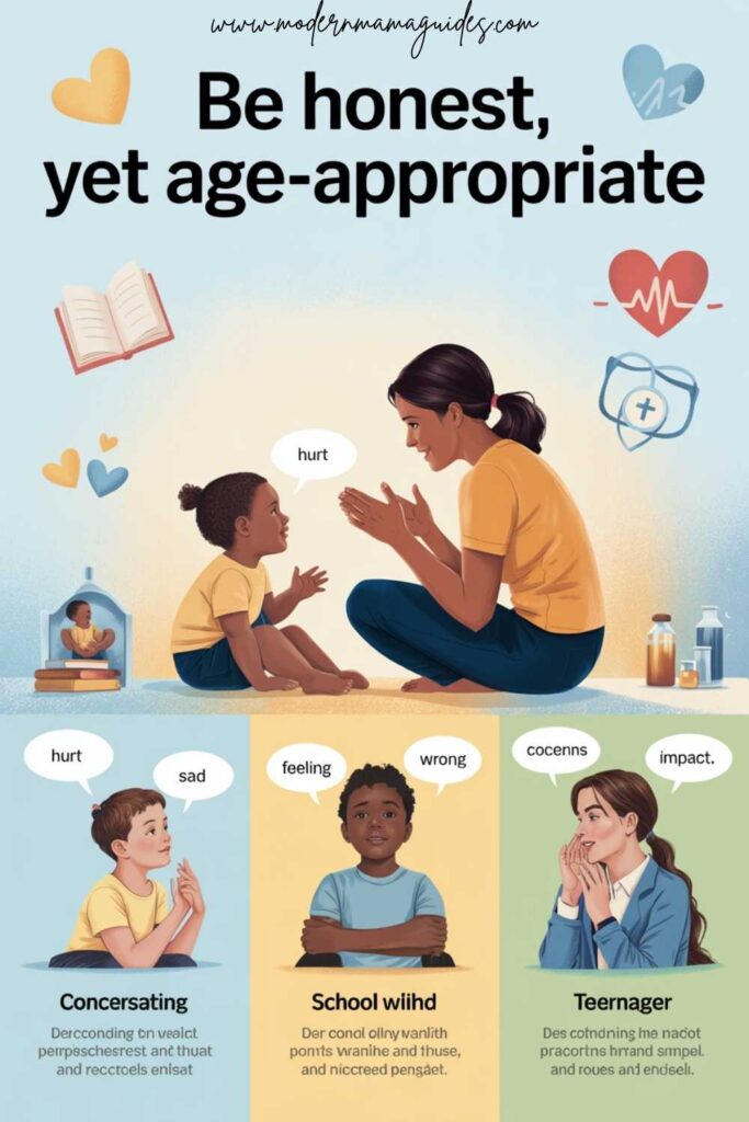 Be Honest, Yet Age-Appropriate