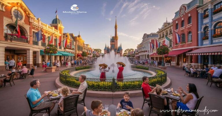 Best Places to Eat at Epcot with stunning World Showcase dining views.