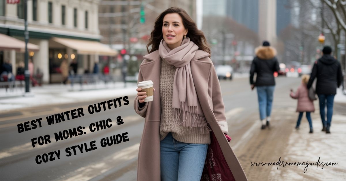 best winter outfits for moms