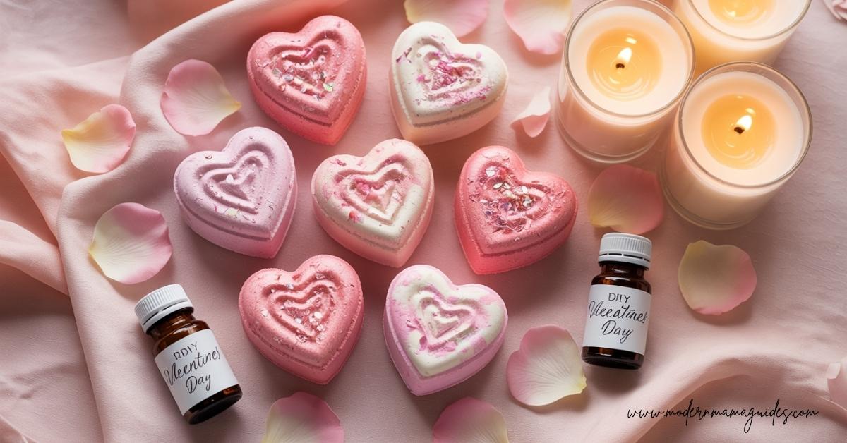 DIY Valentine Day Bath Bomb