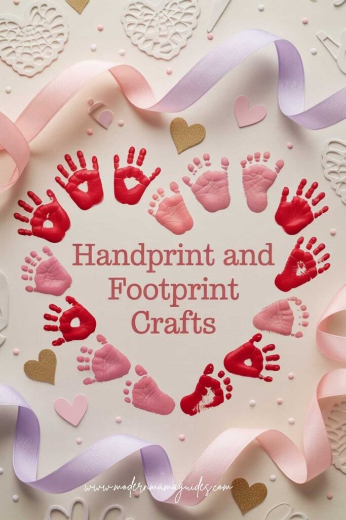 Handprint and Footprint Crafts