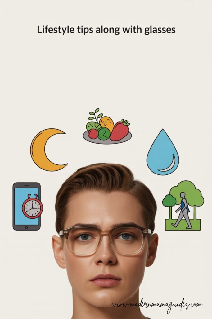 Lifestyle Tips Along with Glasses