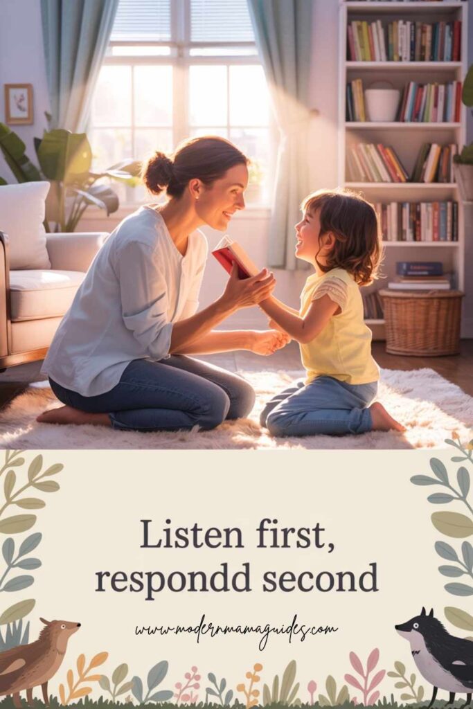 Listen First, Respond Second