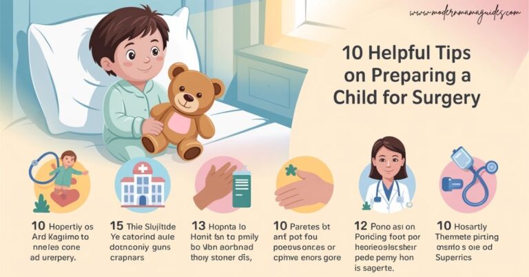 preparing a child for surgery