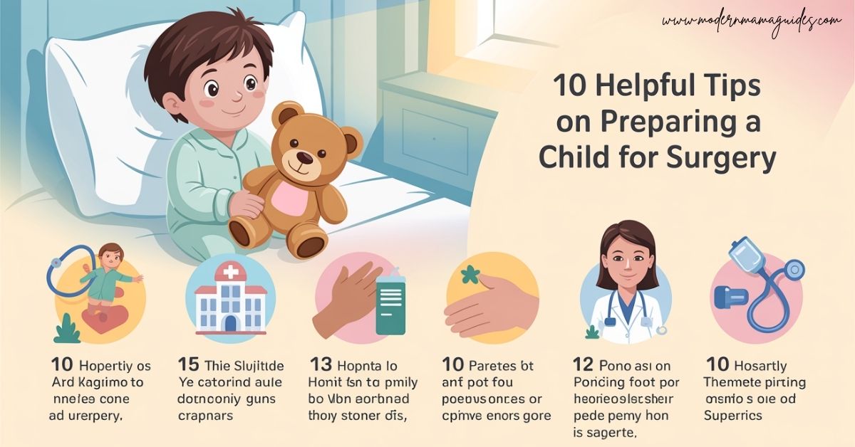 preparing a child for surgery