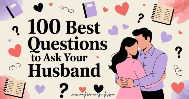 questions to ask your husband
