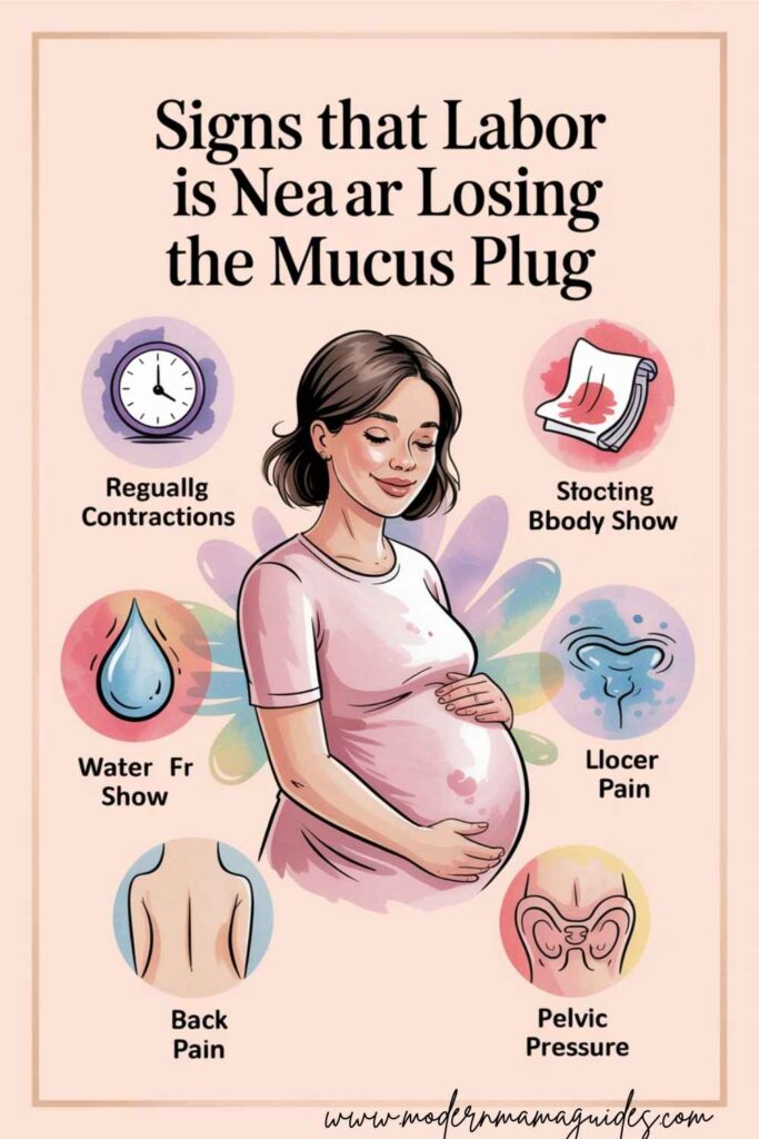 Signs That Labor Is Near After Losing the Mucus Plug