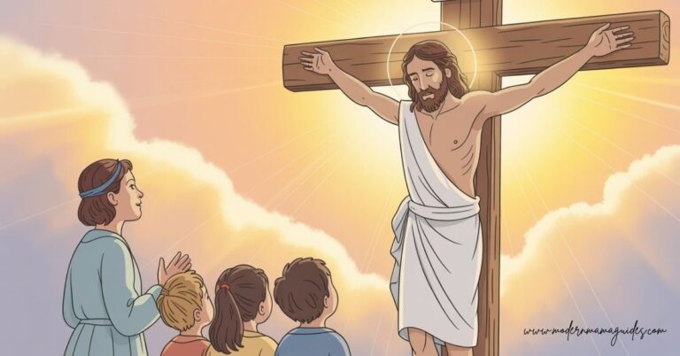 teaching kids about Jesus crucifixion