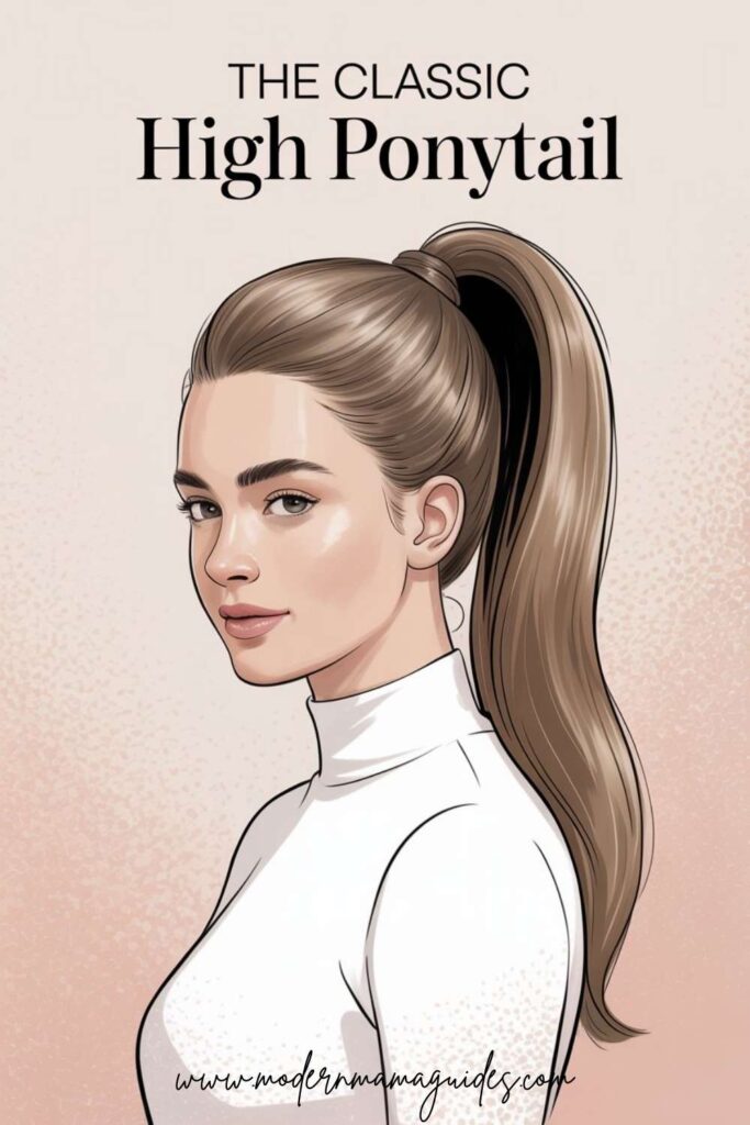The Classic High Ponytail