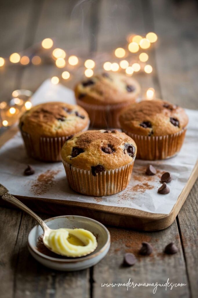 The Magic Behind Cinnamon Chocolate Chip Muffins