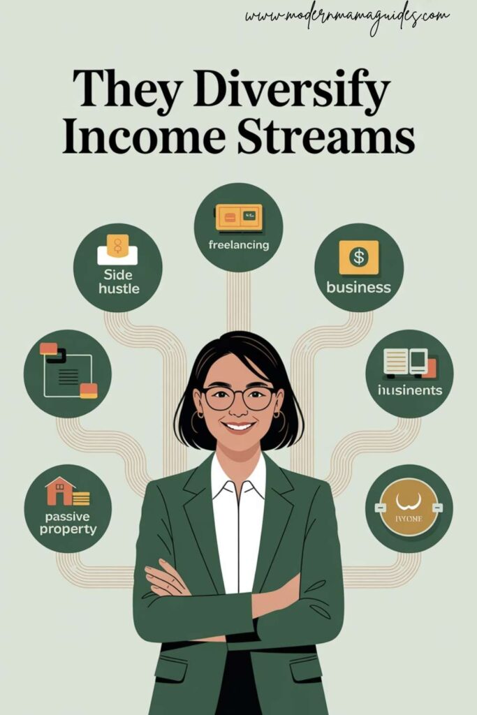 They Diversify Income Streams
