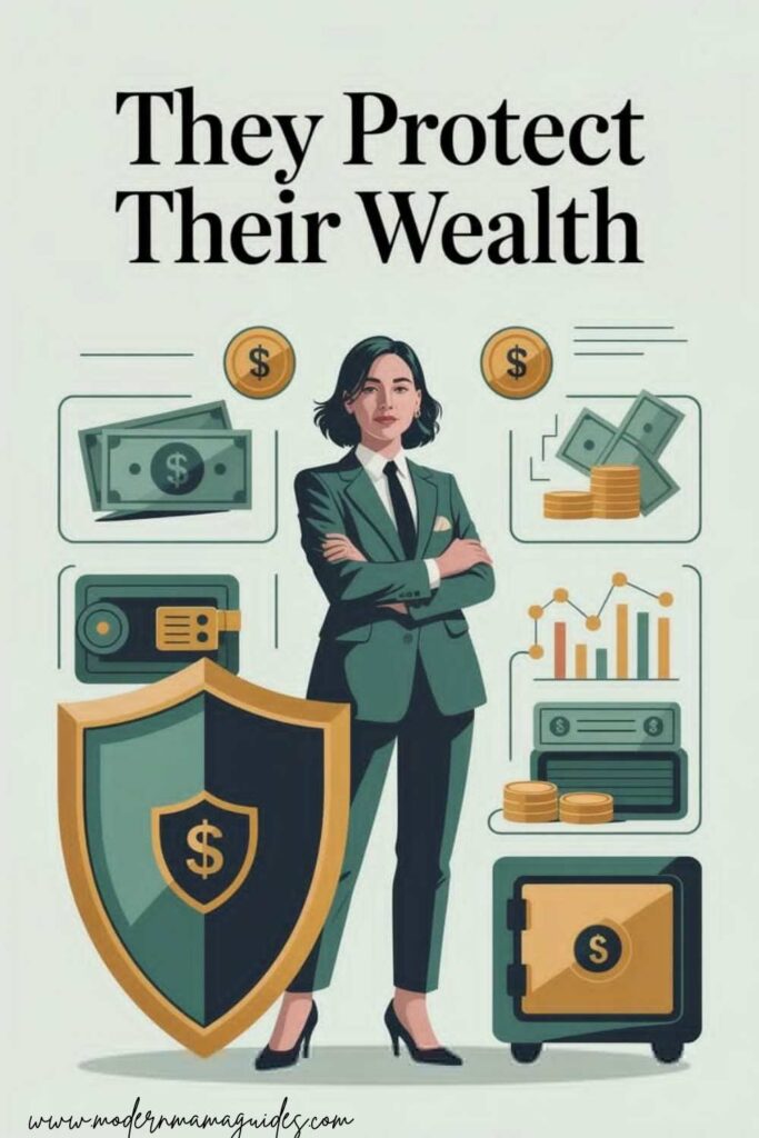 They Protect Their Wealth