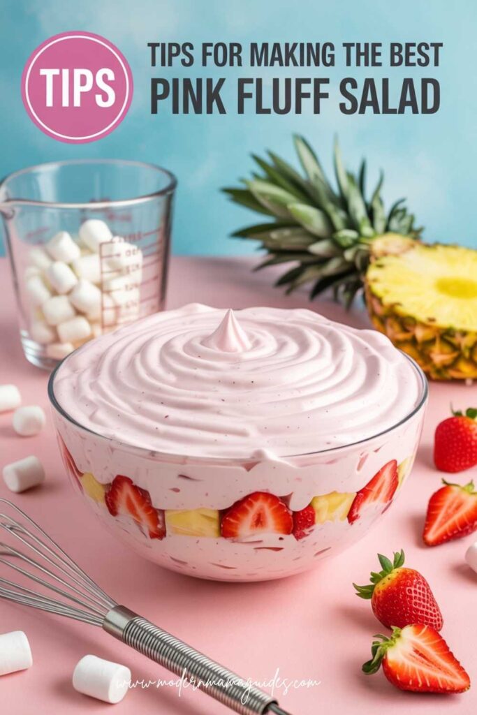 Tips for Making the Best Pink Fluff Salad