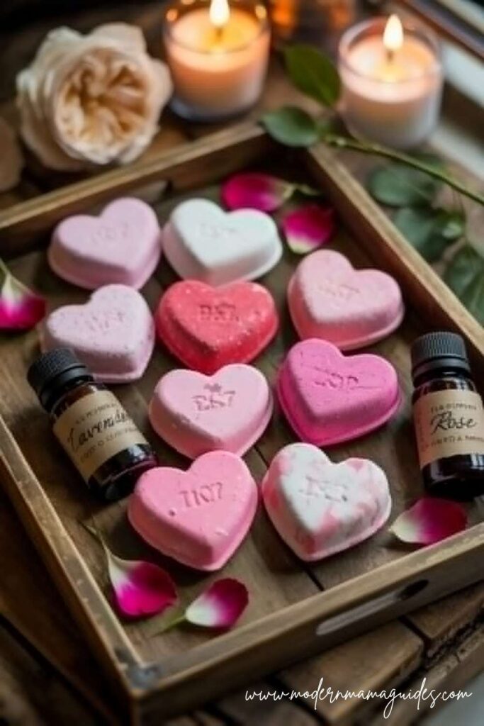 Why Make Valentine Bath Bombs at Home?