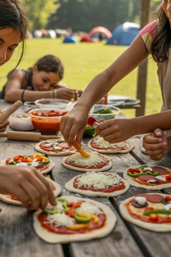 Mini Pizzas from Dough