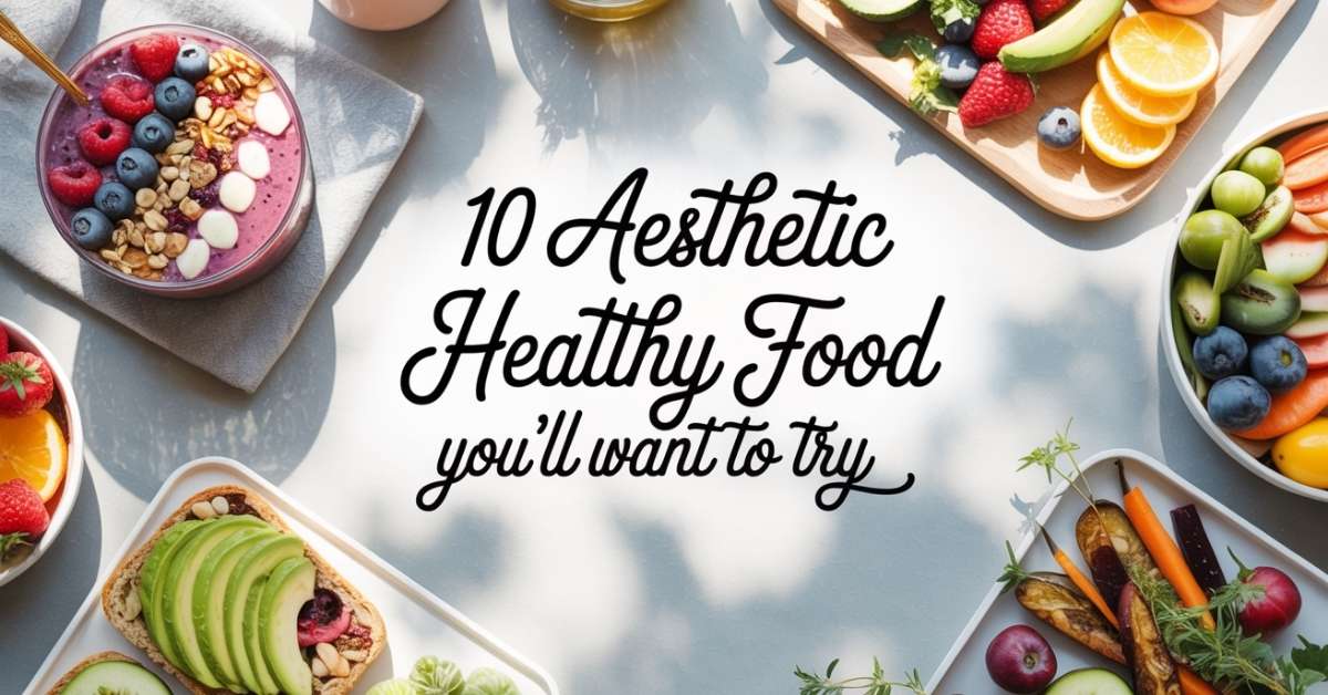 Aesthetic Healthy Food