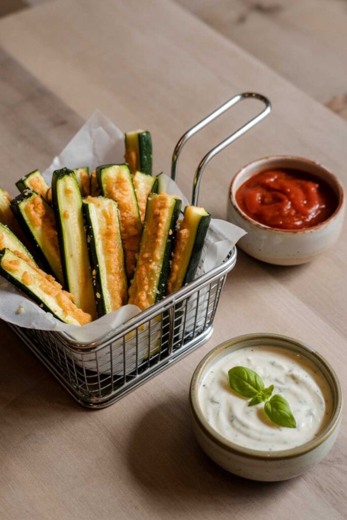 Air-Fried Zucchini Fries