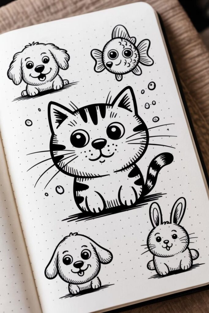 Animal Doodles That Make You Smile