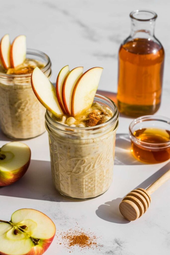 Apple Cider Vinegar & Honey Overnight Oats