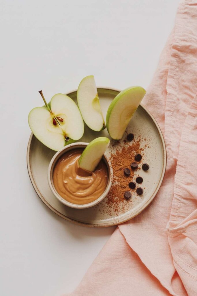 Apple Slices with Peanut Butter