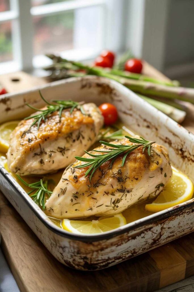 Baked Lemon Herb Chicken
