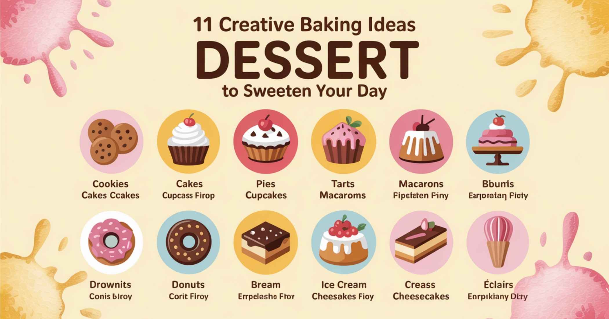 baking ideas dessert