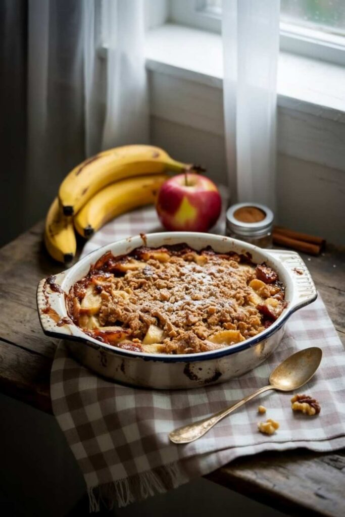 Banana Apple Crisp