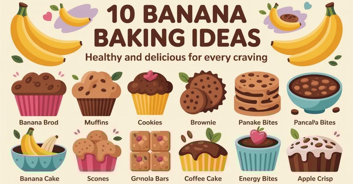 banana baking ideas healthy