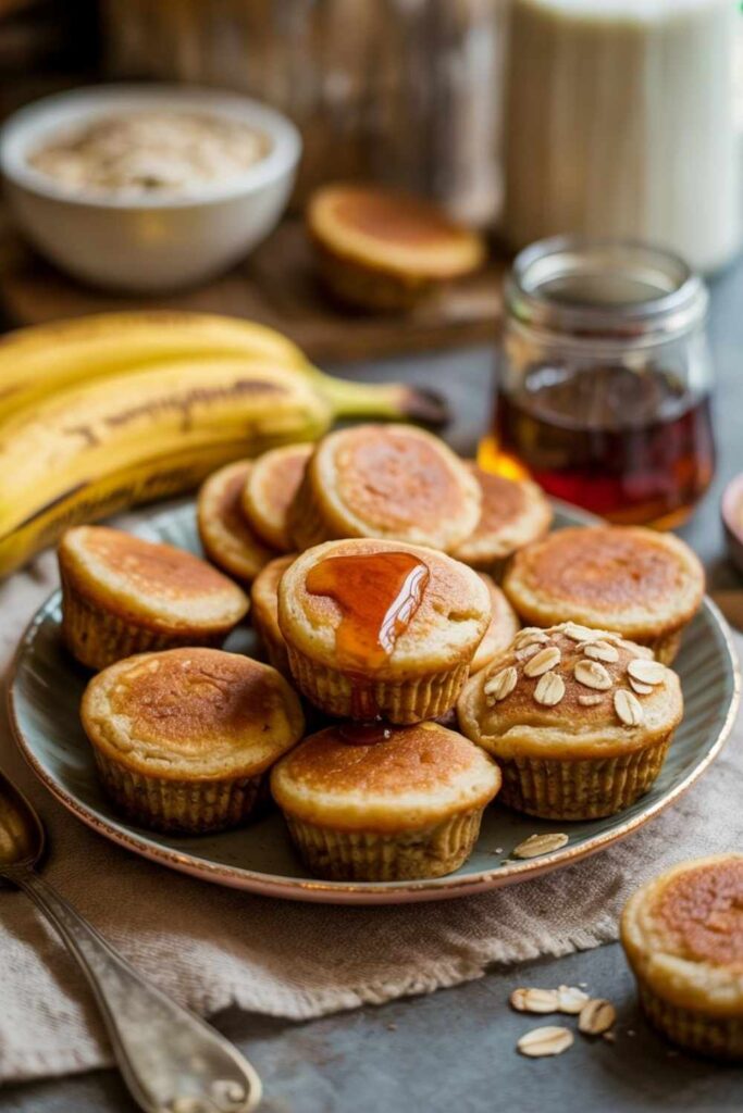 Banana Pancake Bites