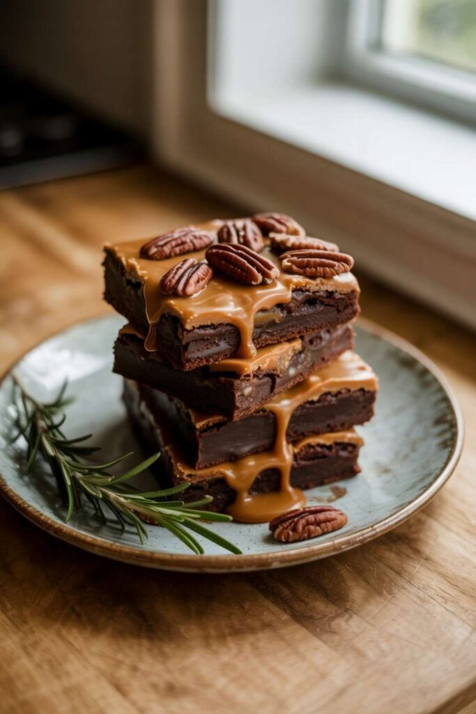Caramel Pecan Brownies