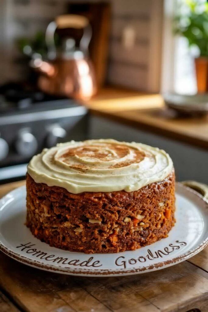 Carrot Cake Packed with Flavor