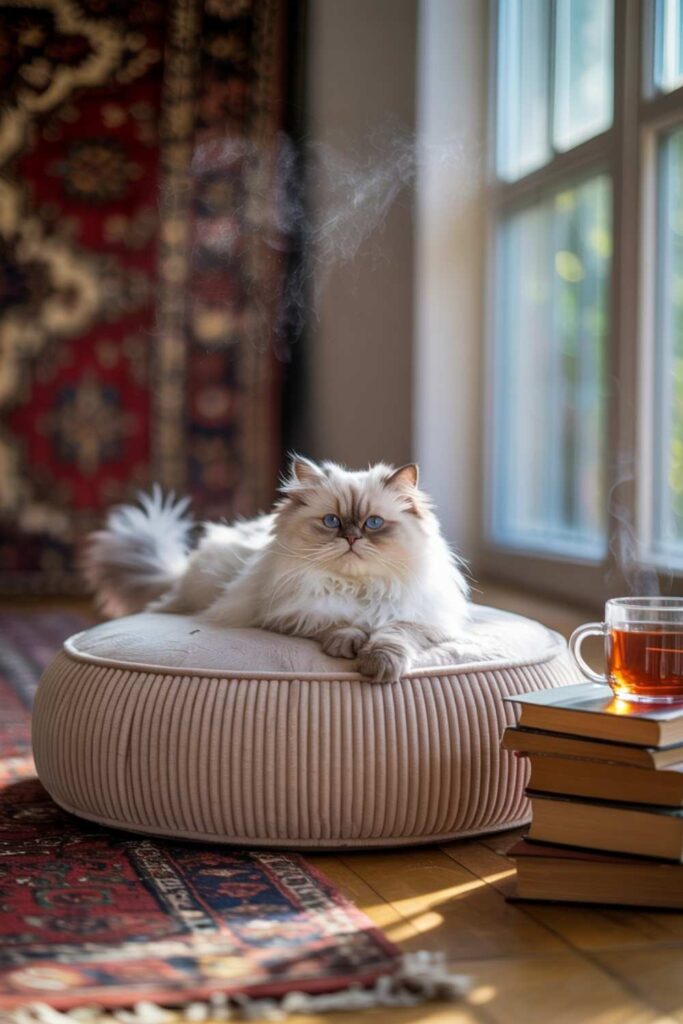 Cats with Their Favorite Spot
