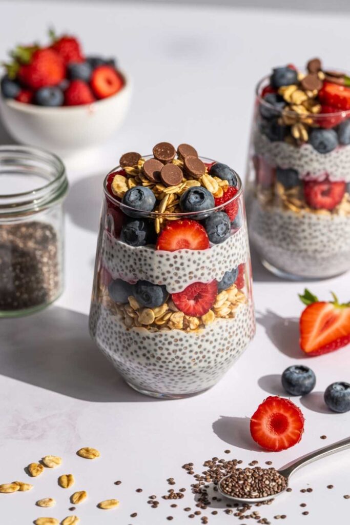 Chia Seed Pudding Parfait