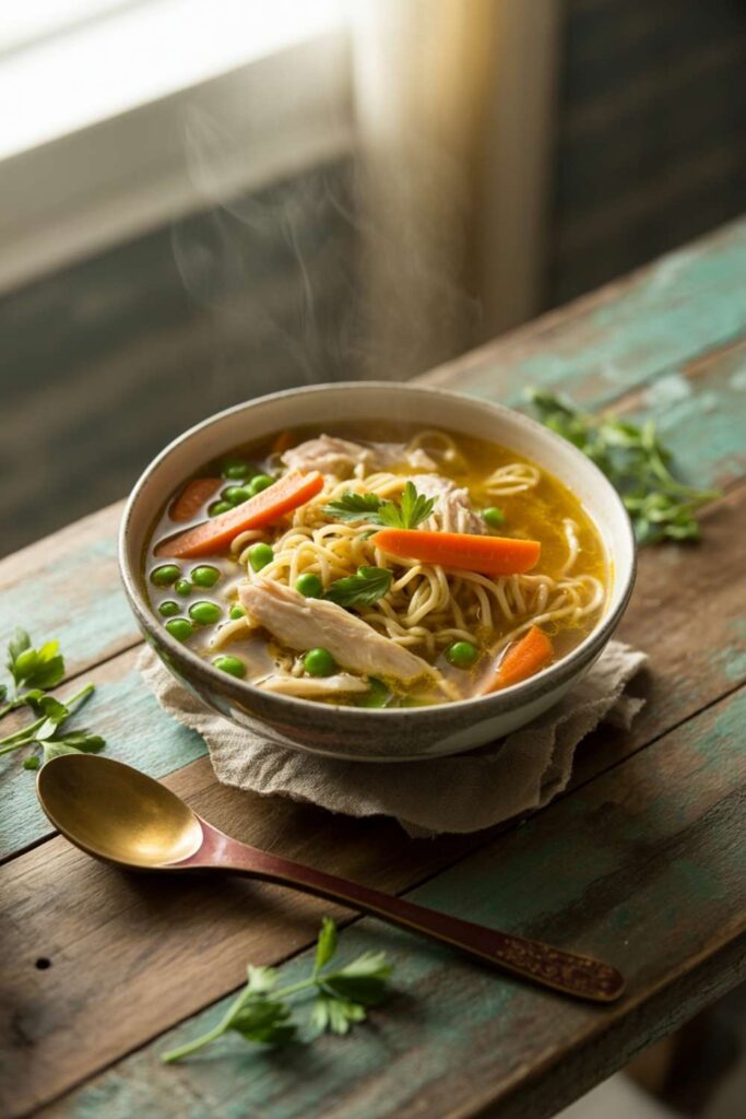 Chicken and Vegetable Noodle Soup