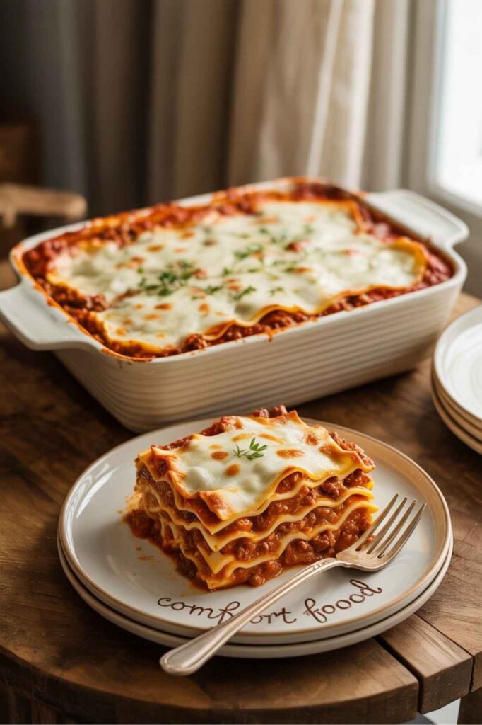 Classic Beef Lasagna