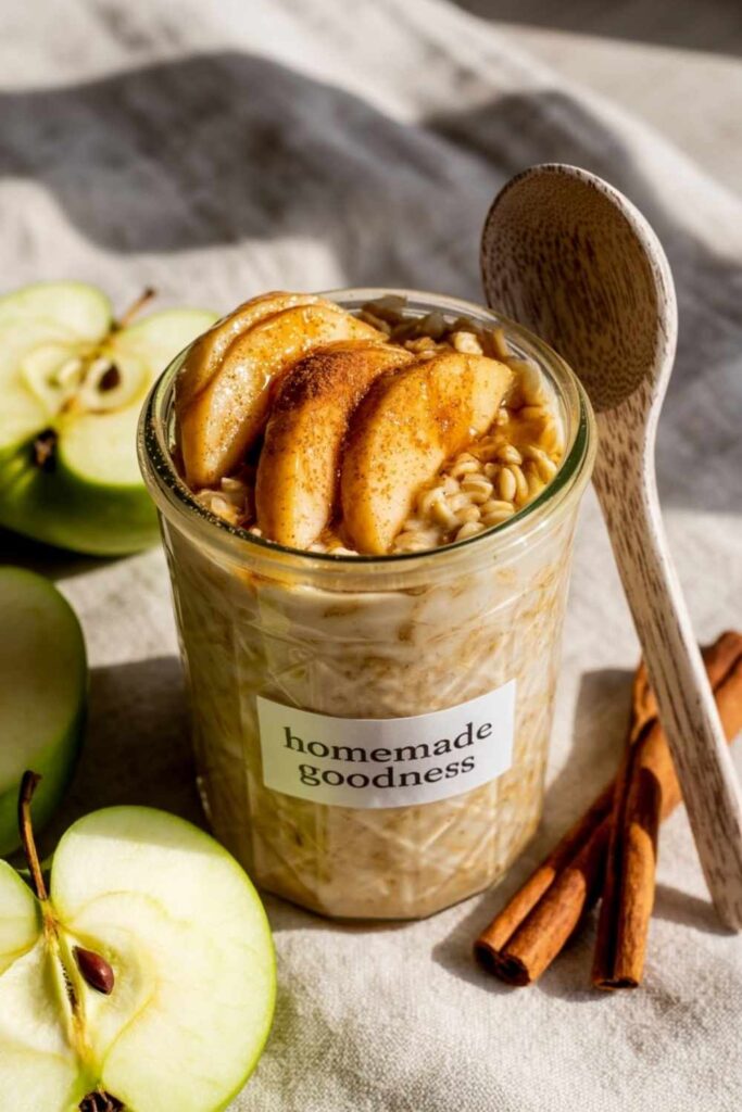 Classic Cinnamon Apple Overnight Oats