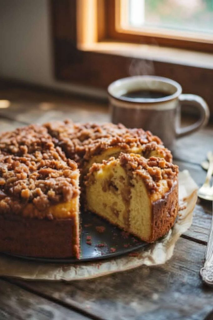 Coffee Cake with Crumb Topping