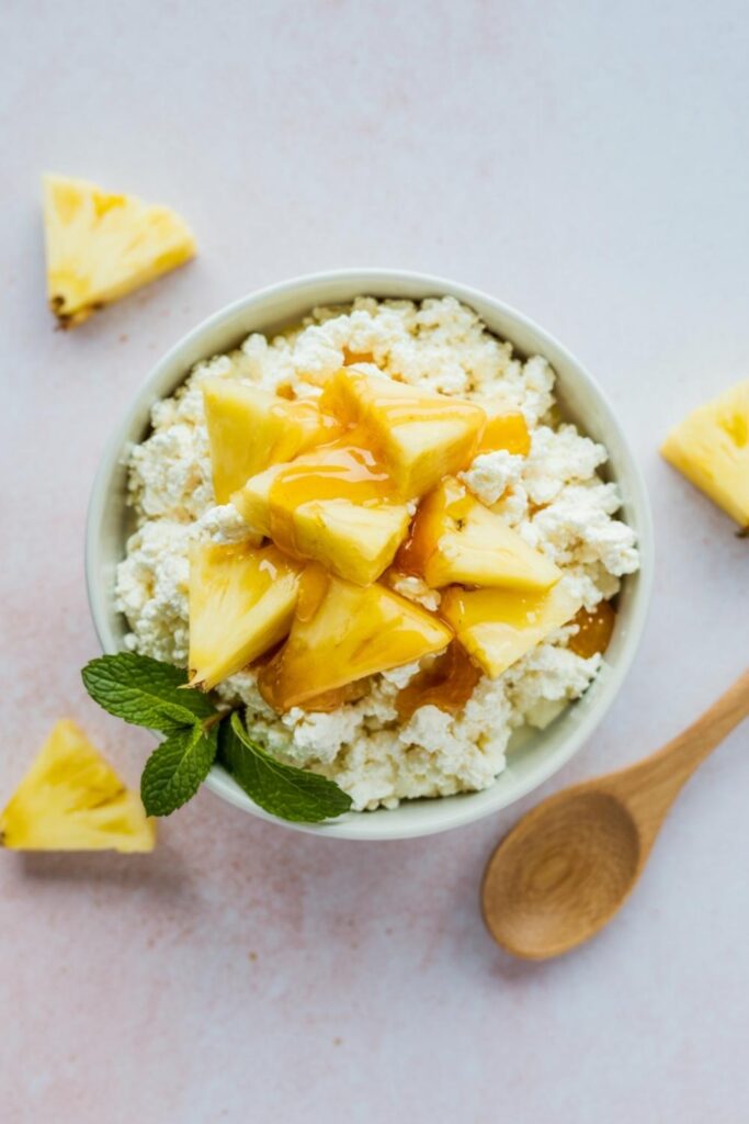 Cottage Cheese with Pineapple