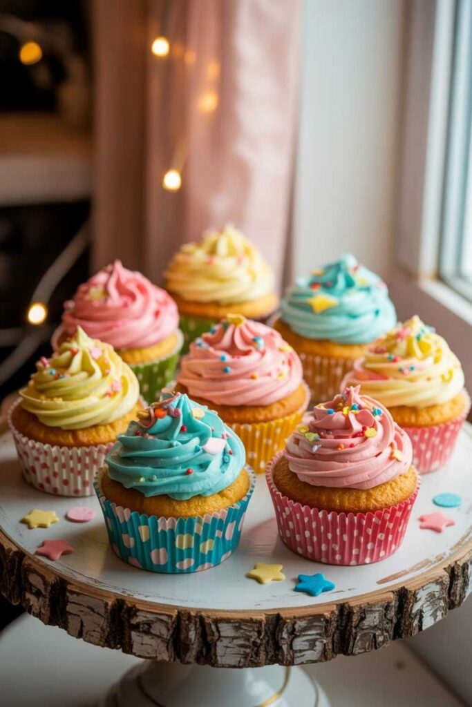 Cupcakes with Simple Frosting