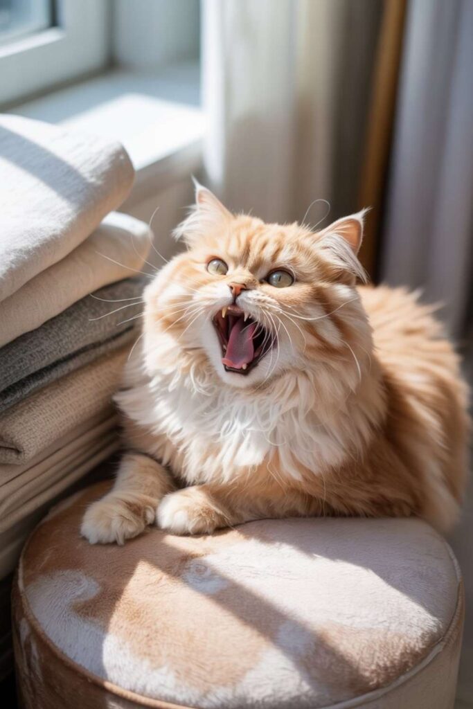 Cute Cat Yawns That Melt You