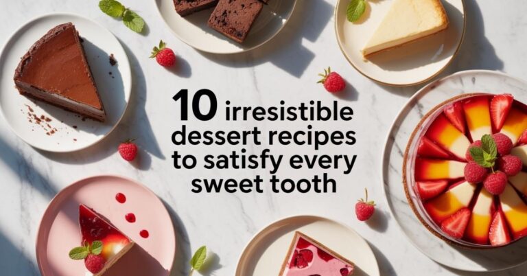 Dessert Recipes