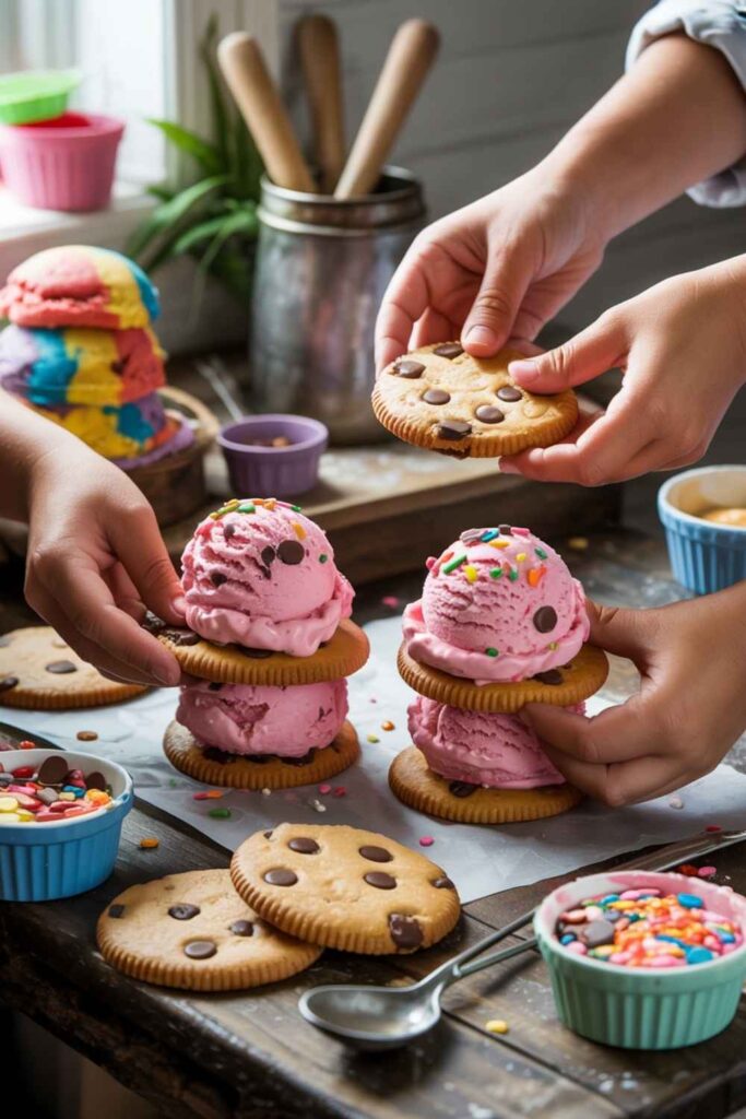 DIY Ice Cream Sandwiches