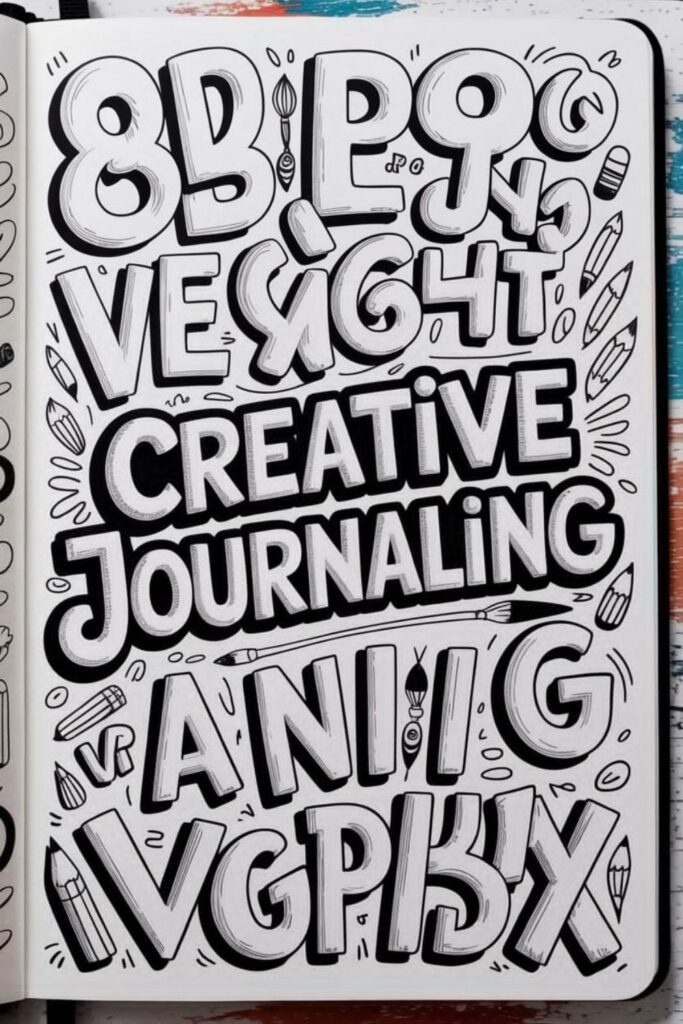 Doodle Letters and Playful Typography