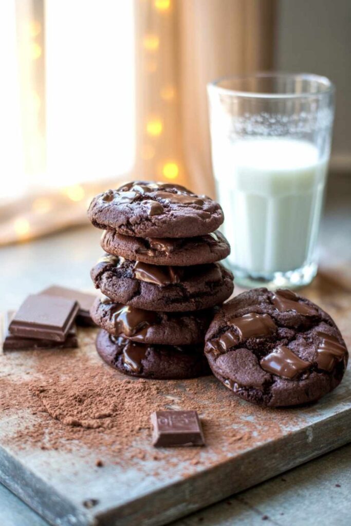 Double Chocolate Cookies