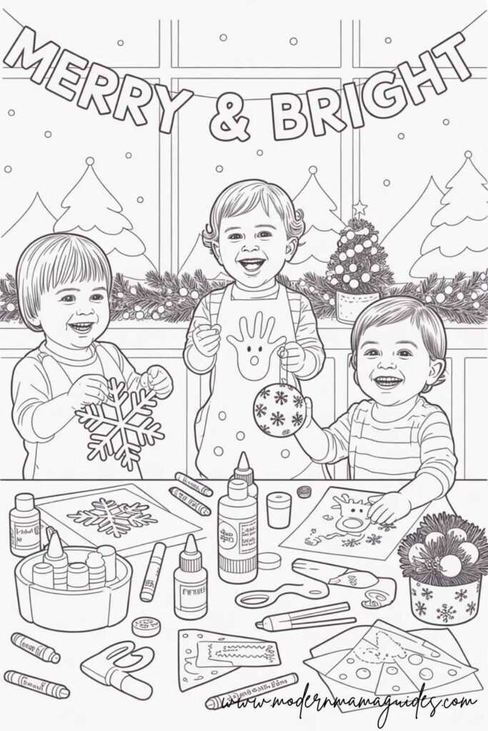 Easy DIY Christmas Crafts for Toddlers