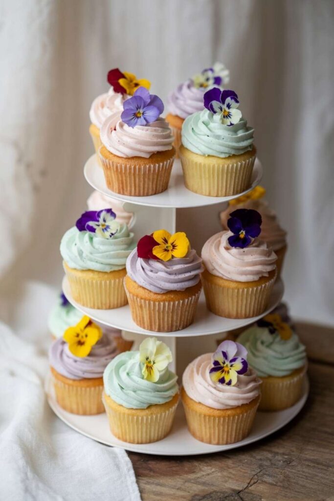 Floral Cupcakes