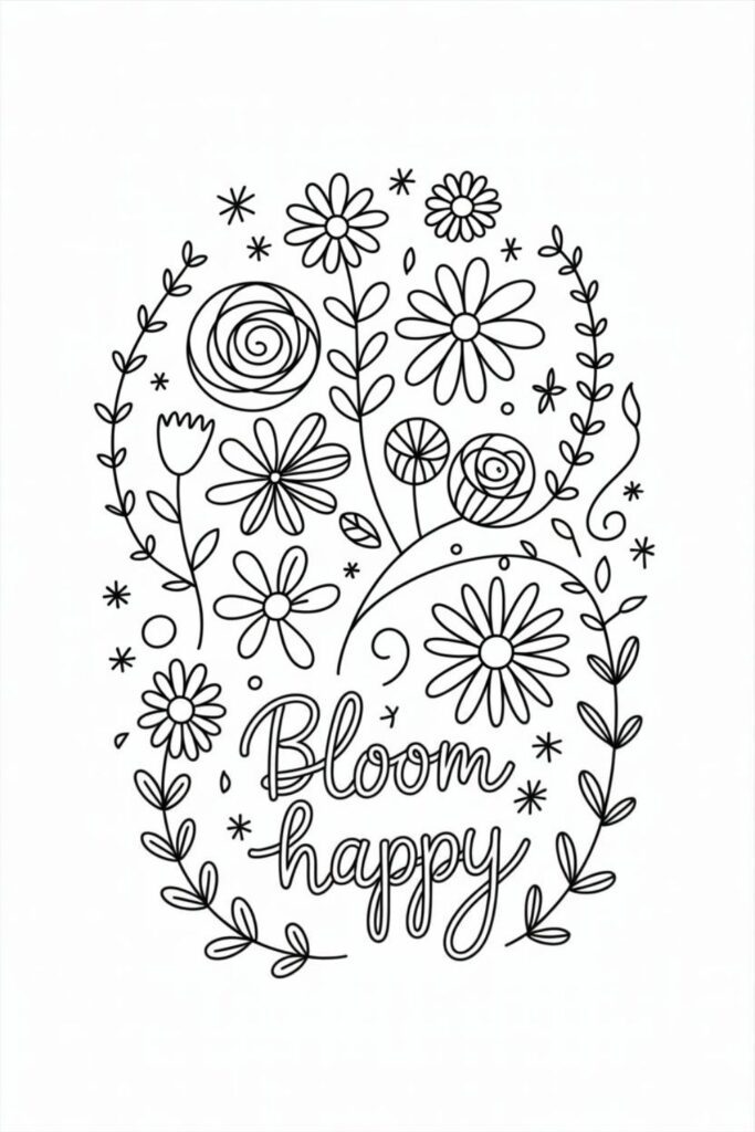 Flower Doodle Ideas That Bloom on Paper