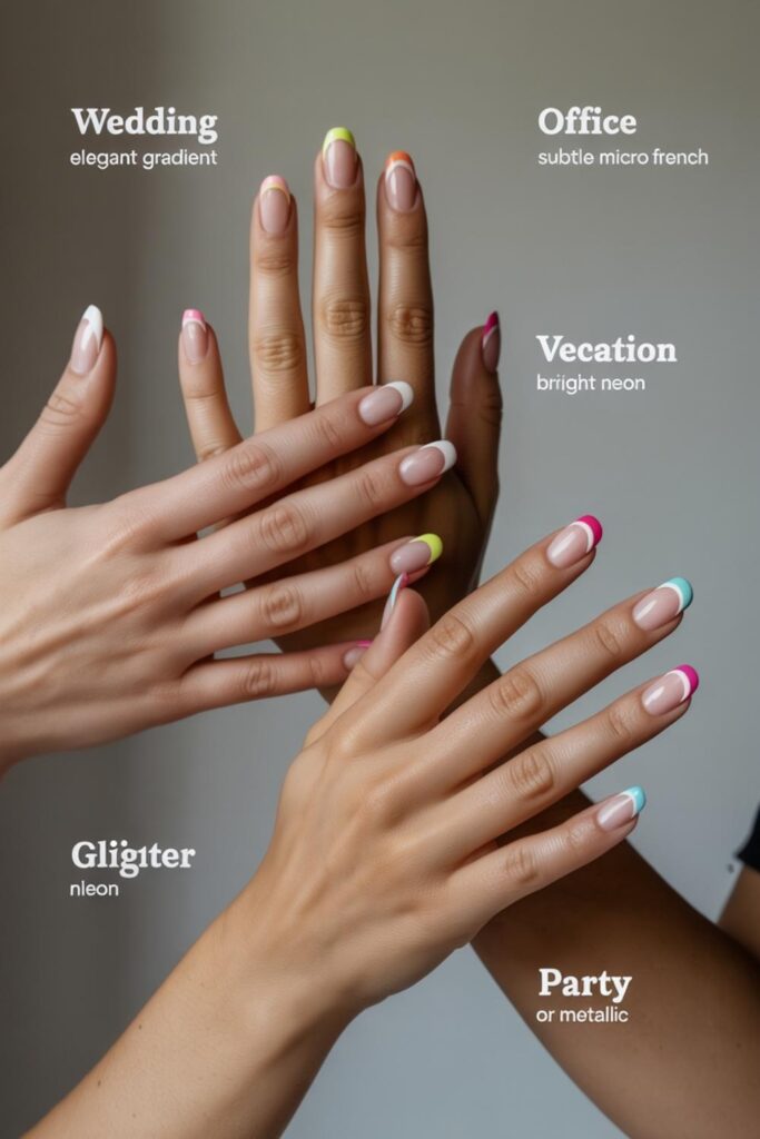 French Nails for Every Occasion